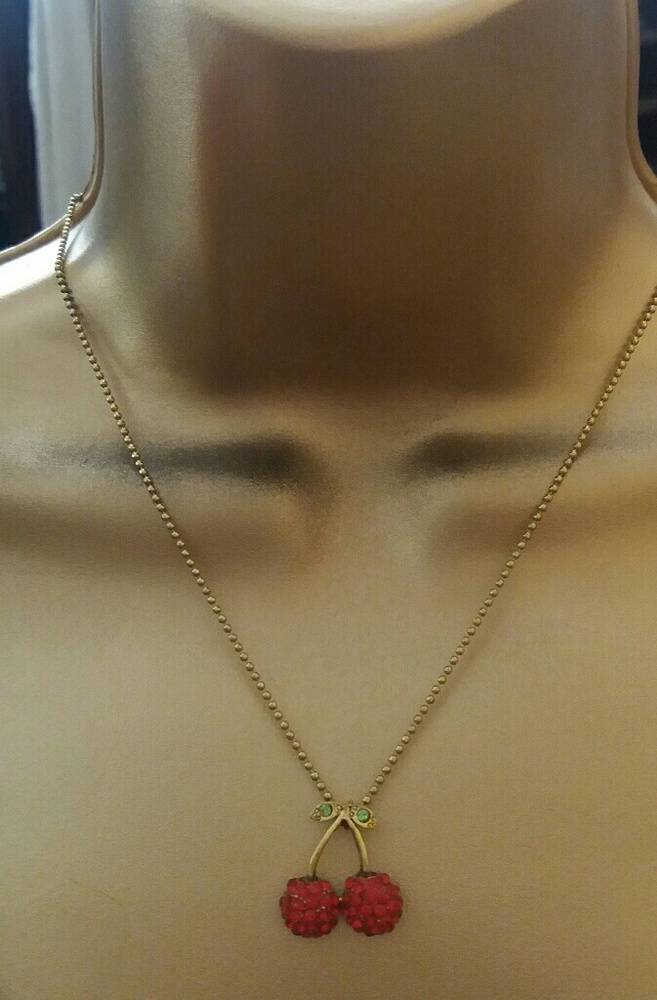 Double Cherry Necklace
